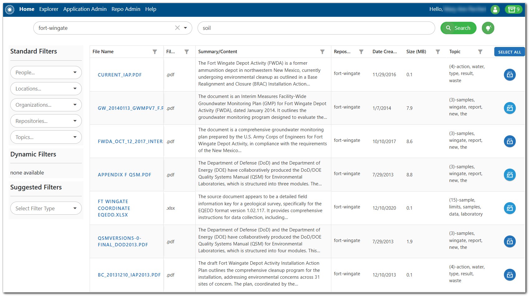 Helios Search DocBox